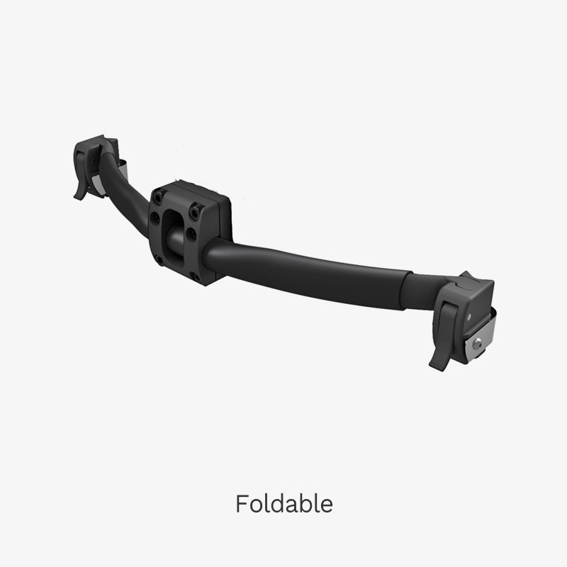 Backrest foldable attachment