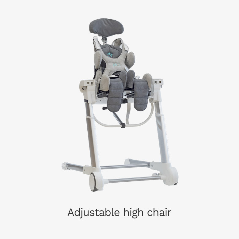 Adjustable high chair